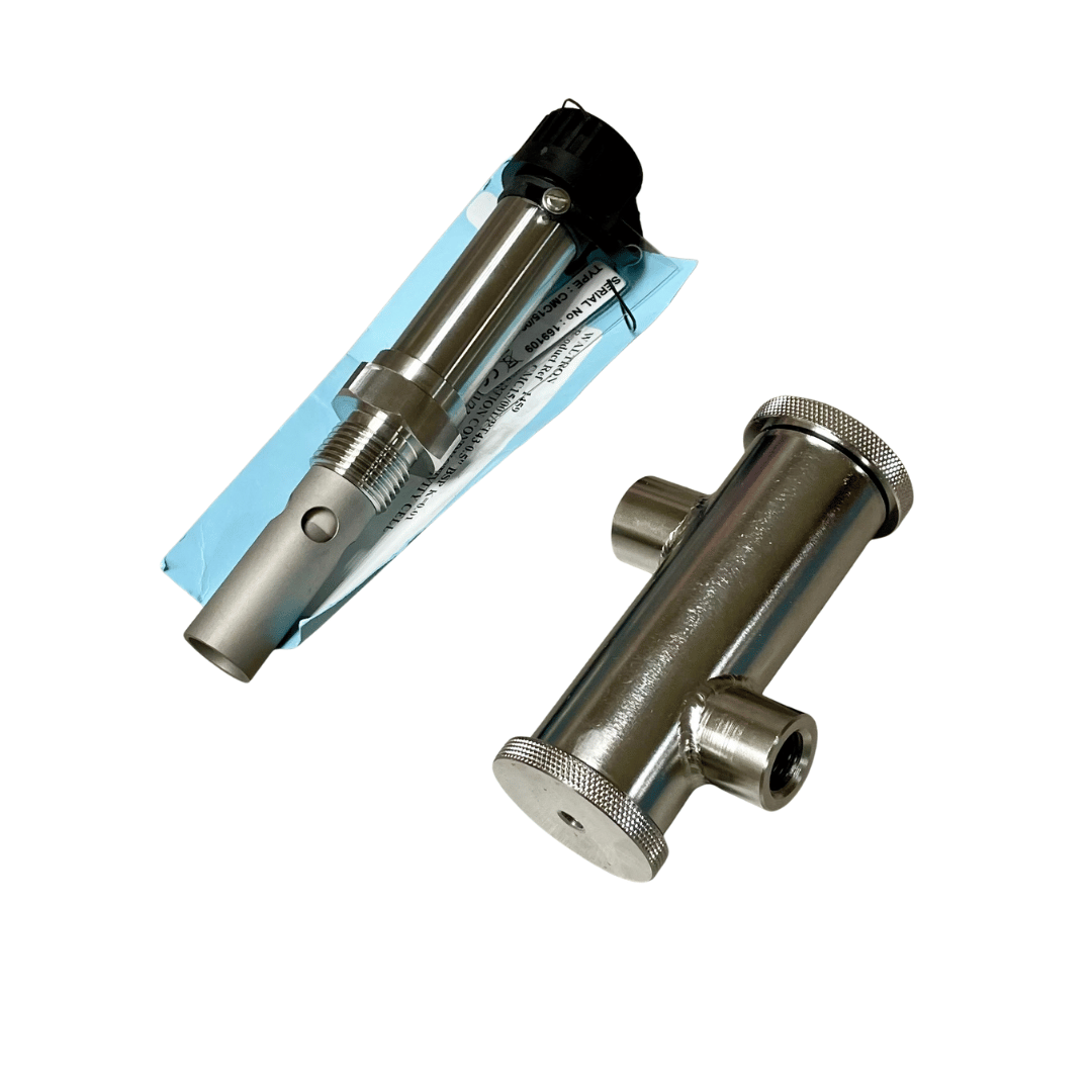 Conductivity Sensor, CMC15, CC=0.01/cm, with Flowcell Assembly