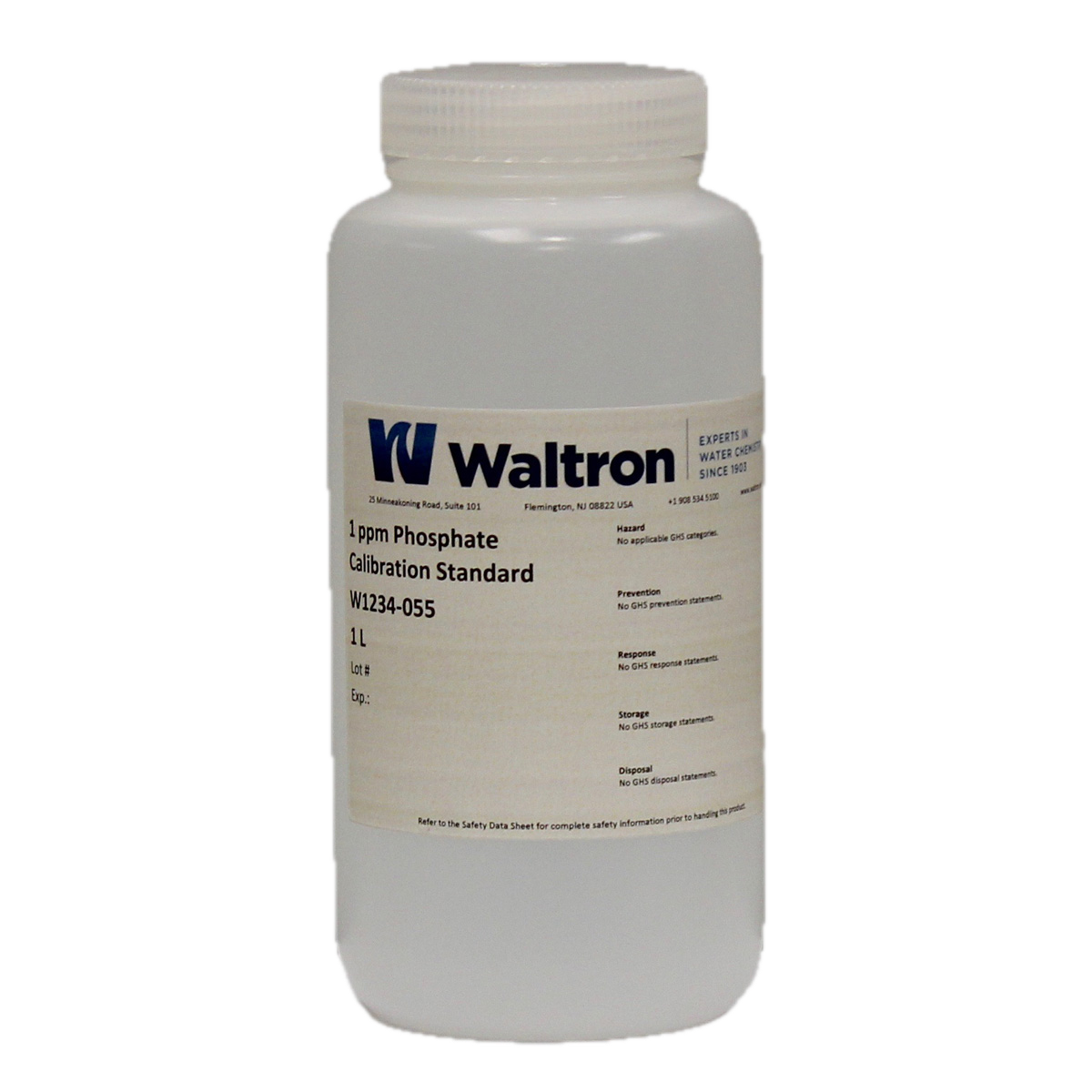 Phosphate Calibration Standard, 1ppm, 1L