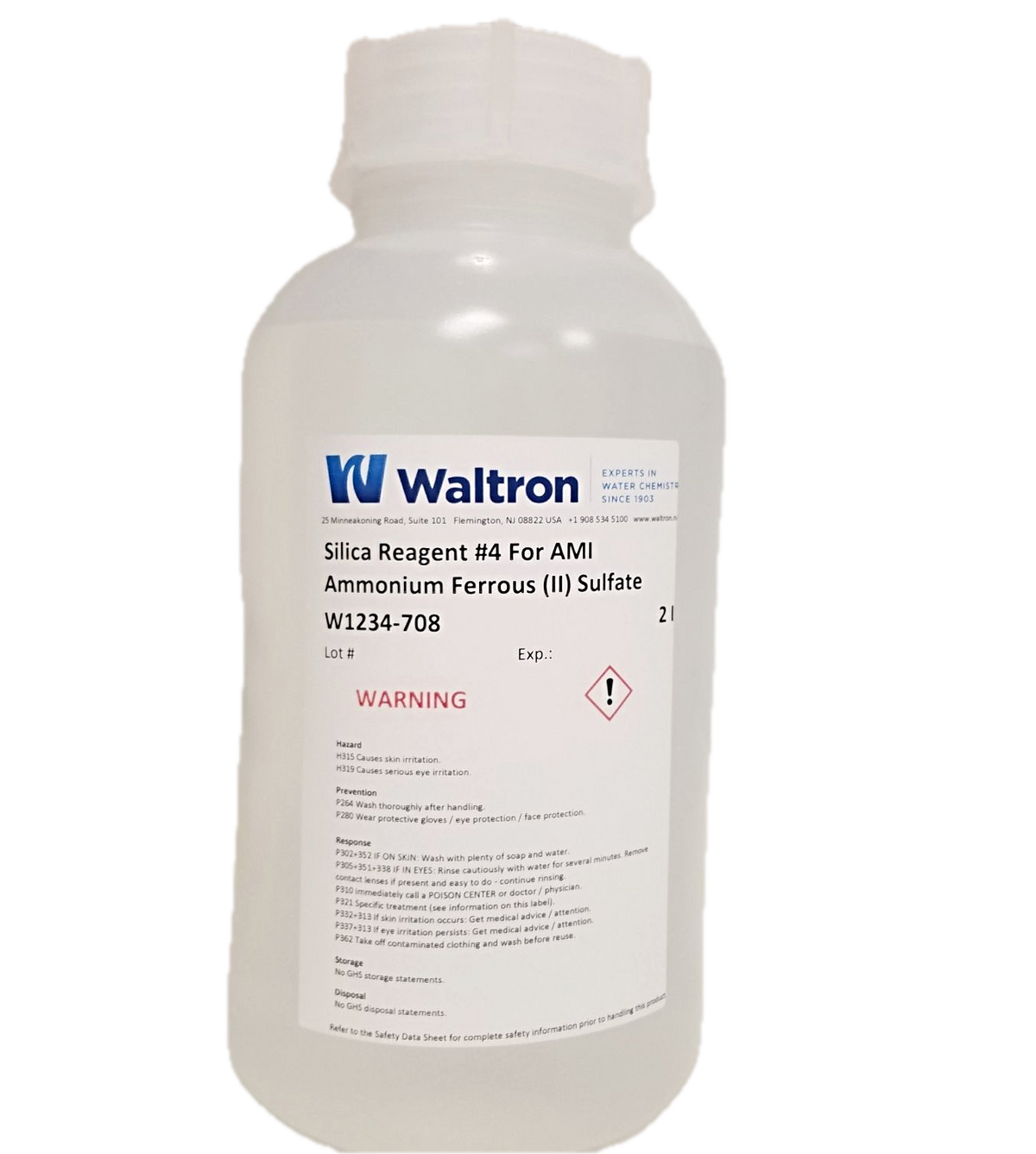 FAS Reagent #4 for Swan AMI Silica analyzer, 2 Liter