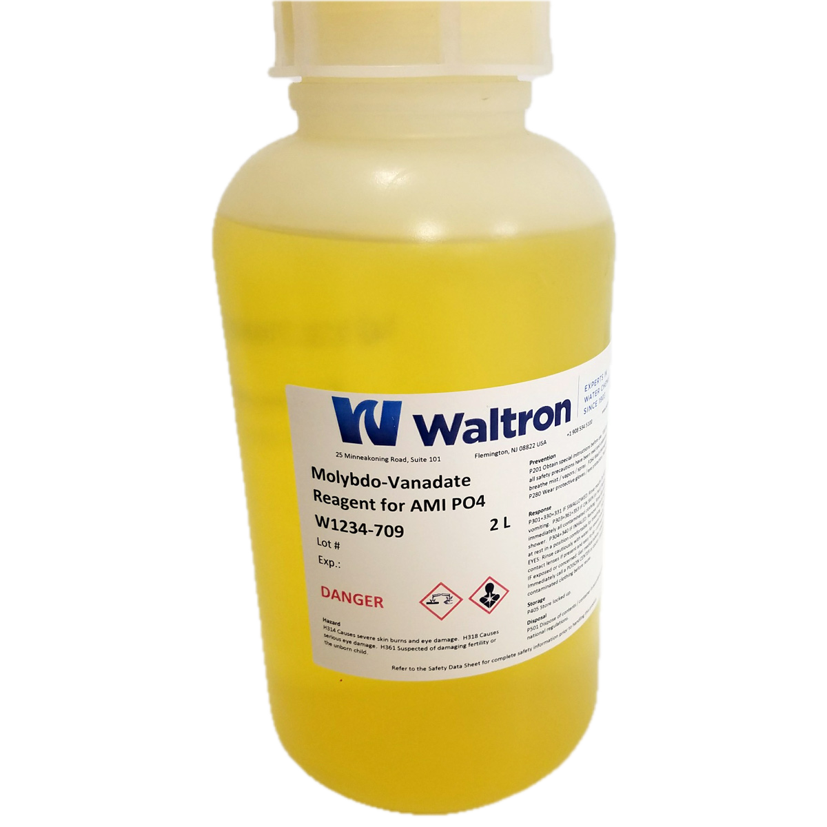 Molybdo-Vanadate Reagent for Swan AMI Phosphate HL, 2L (Swan Compatible)