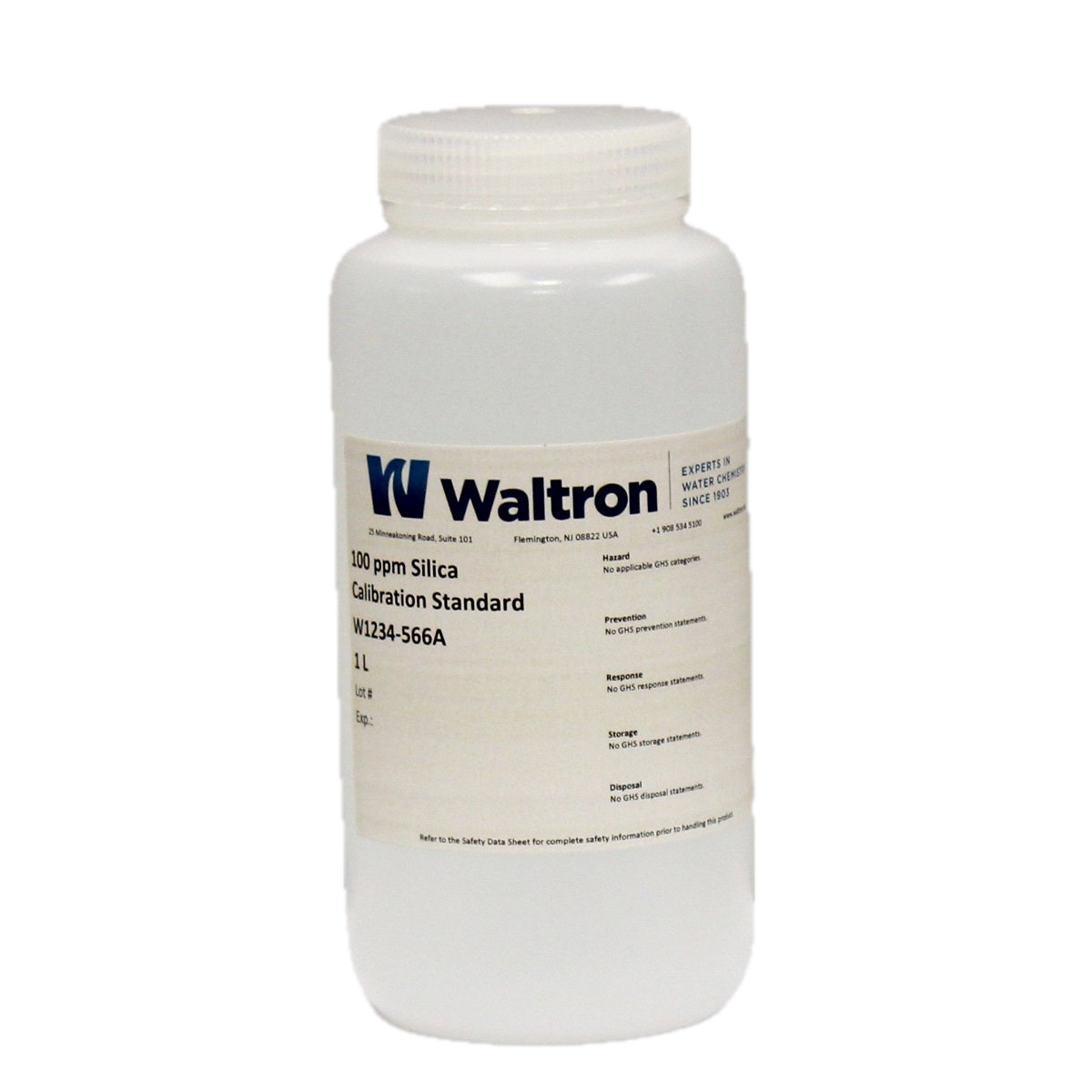 Silica Calibration Standard, 100ppm, 1L
