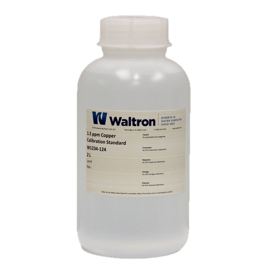 Copper Calibration Standard, 1.5ppm, 2L