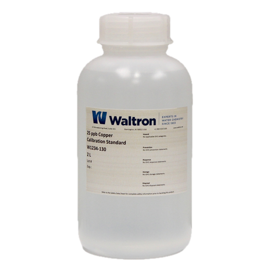 Copper Calibration Standard, 25ppb, 2L