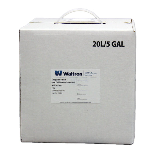 Sodium Low Calibration Standard, 100ppb, 5 Gal/20L Cube