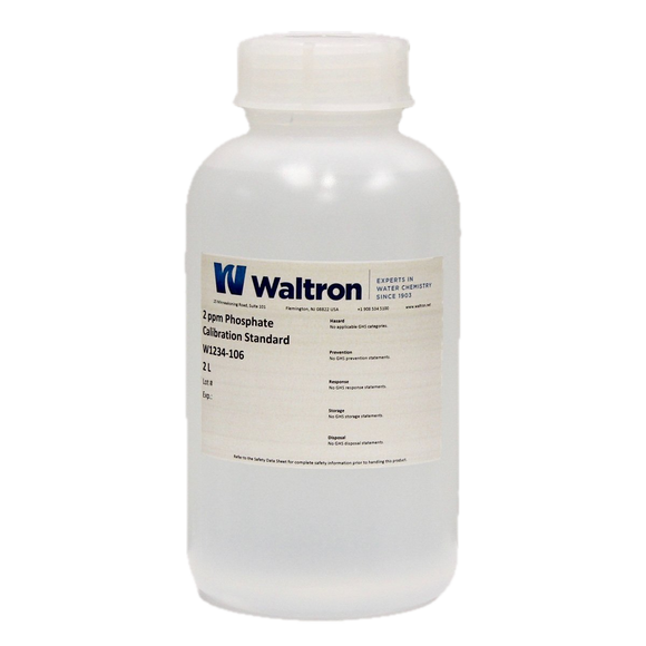 Phosphate Calibration Standard, 2ppm, 2L