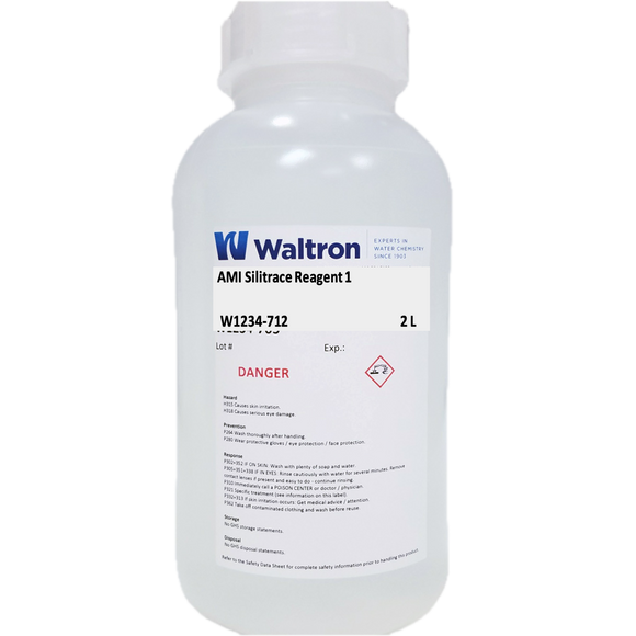 Siltrace Reagent #1 Molybdate, for Swan AMI Siltrace analyzer, (Swan Compatible) 2L