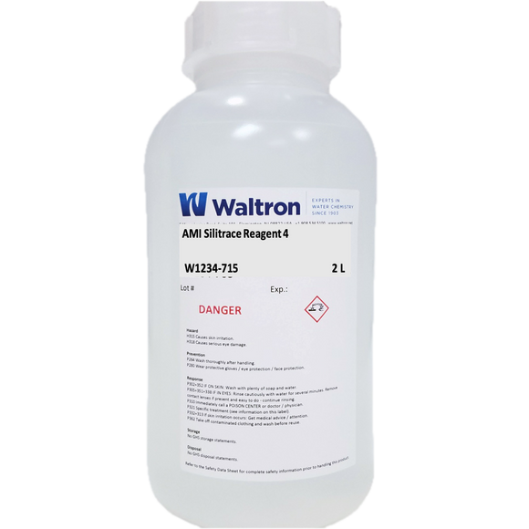 Reducing Reagent #4 for Swan AMI Siltrace analyzer, 2 Liter