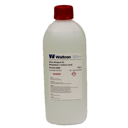 Silica Reagent #1, Sulfuric/Molybdate, 2.5L (Special Handling)