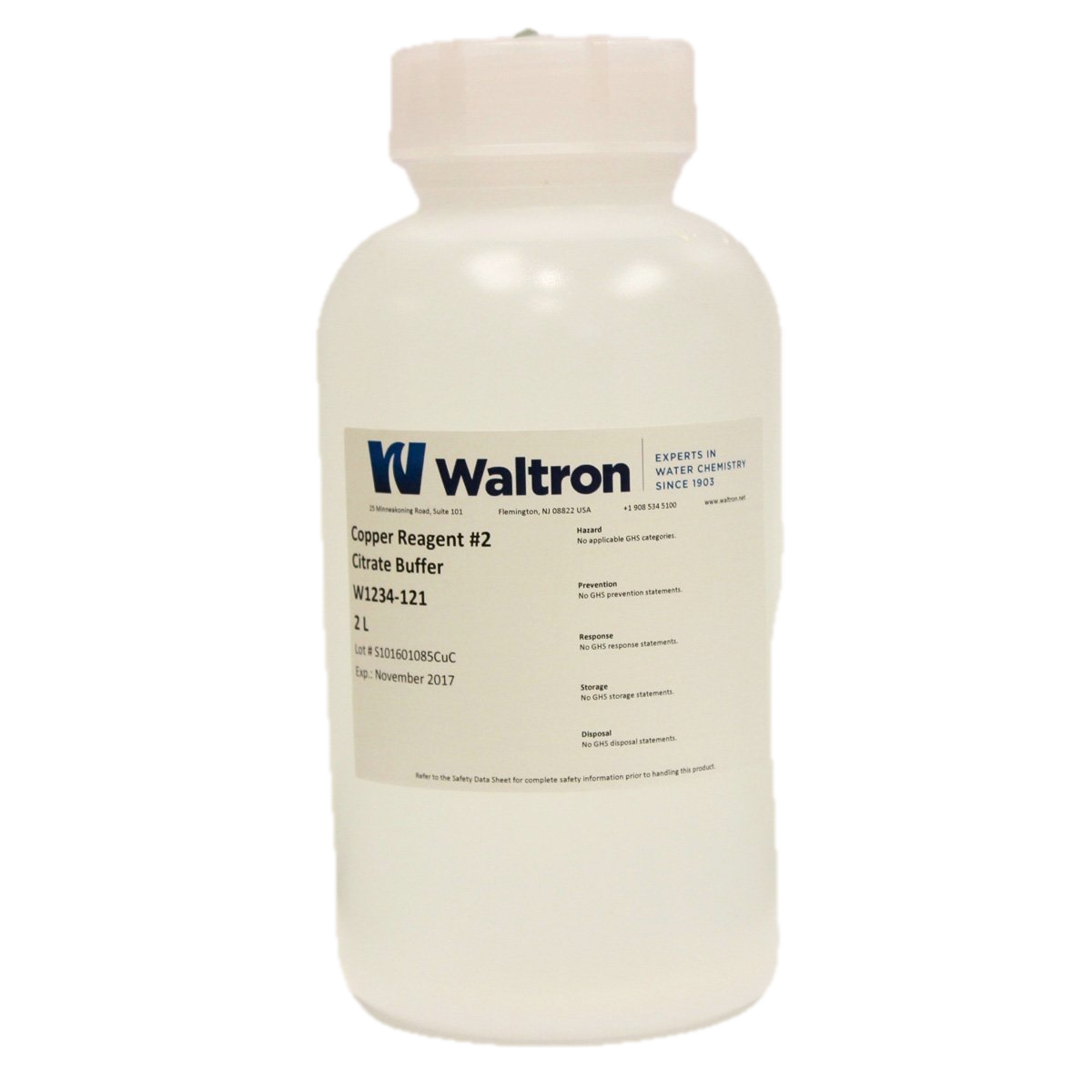 Copper Reagent #2, Copper Citrate Buffer, 2L