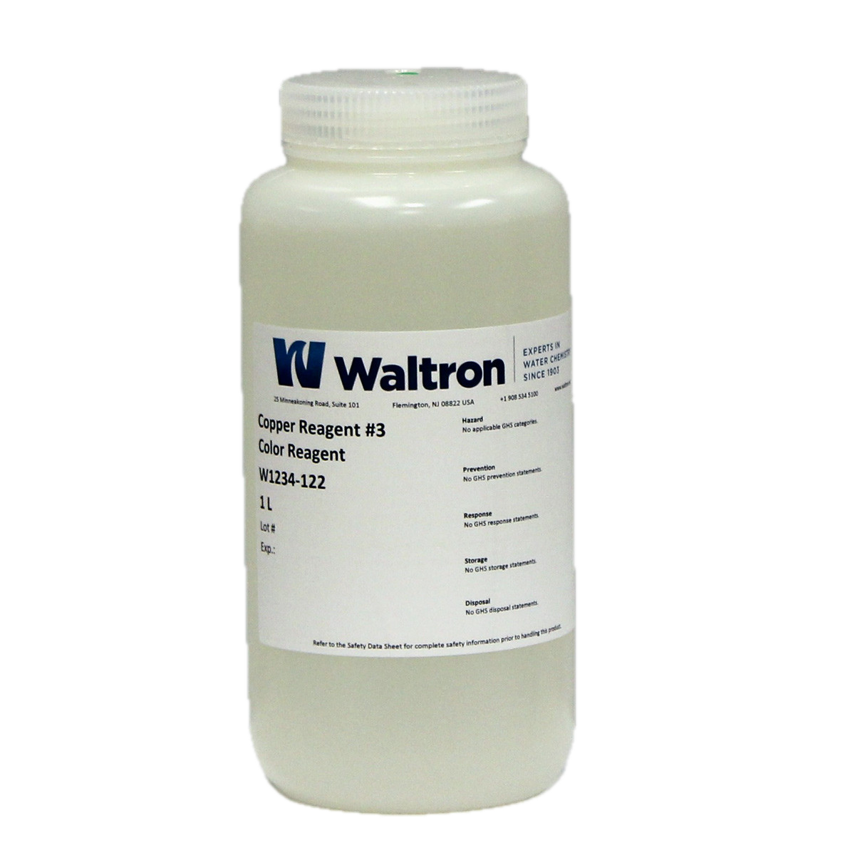 Copper Reagent #3, Color Reagent, 1L