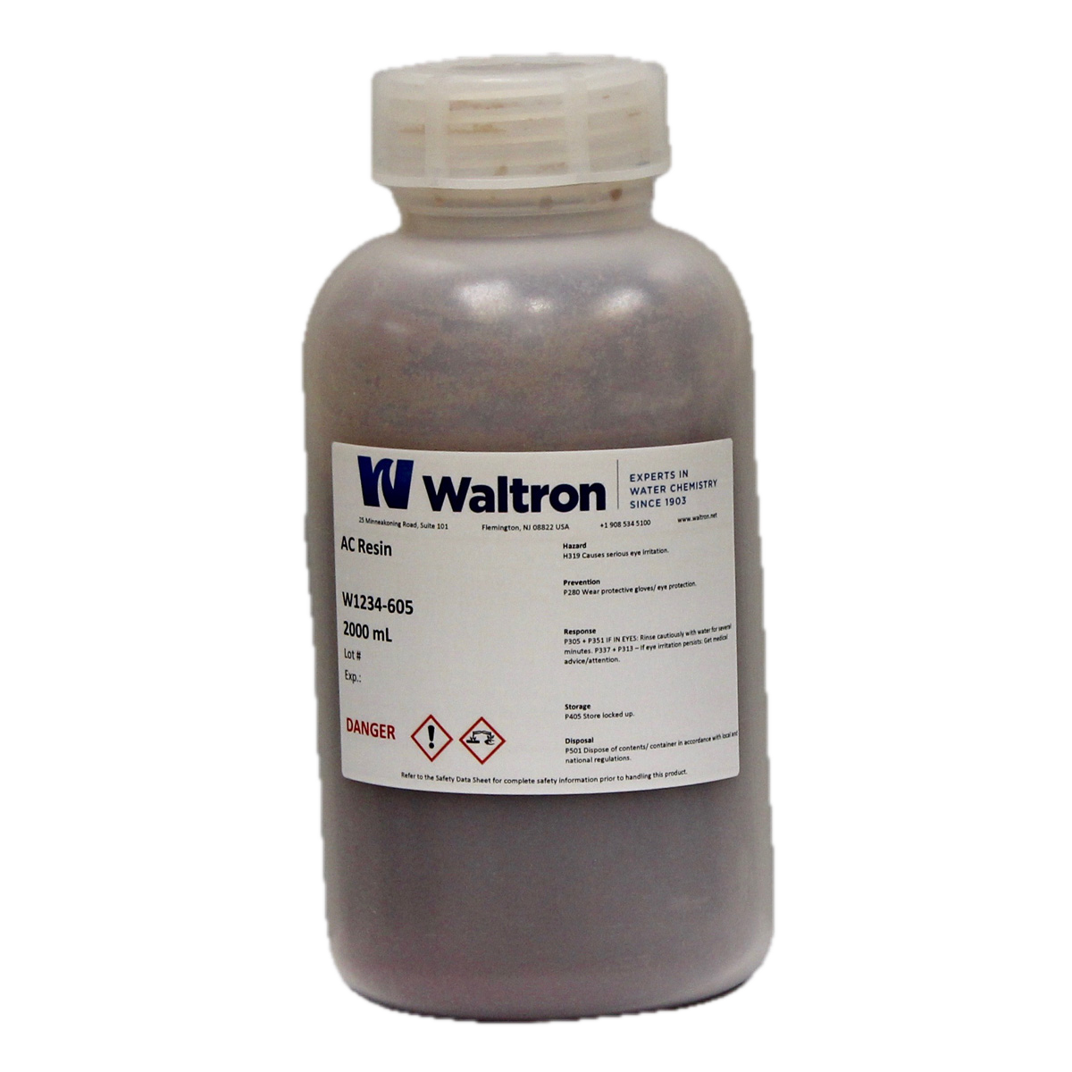Cation Resin - Pre-Rinsed 2L