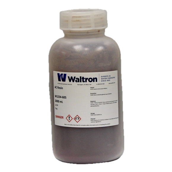 Cation Resin - Pre-Rinsed 2L