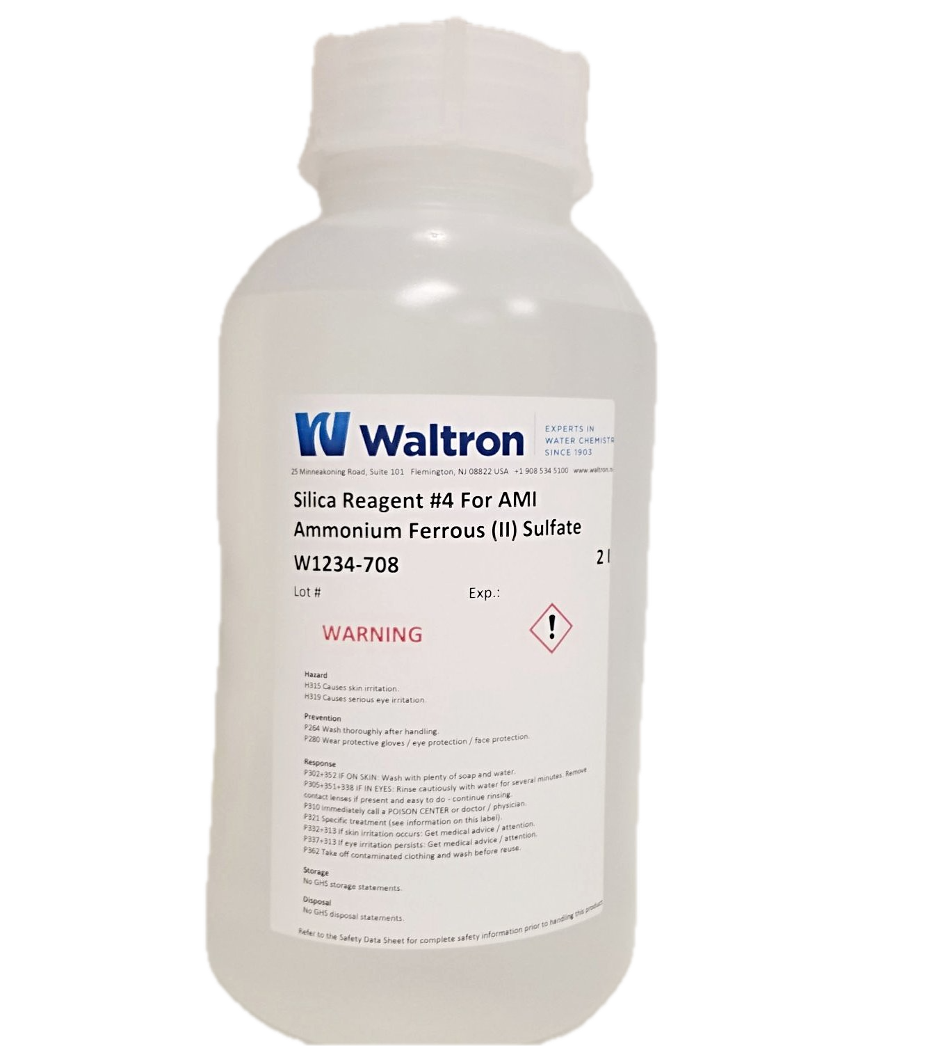 FAS Reagent #4 for Swan AMI Silica analyzer, 2 Liter – Waltron Shop