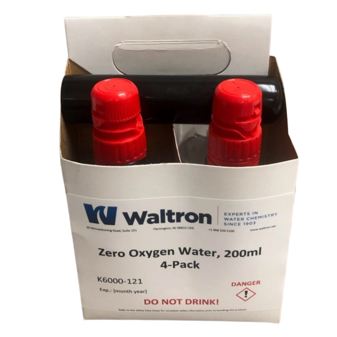 Waltron Zero Oxygen Water, 4 pack of 200ml Bottles