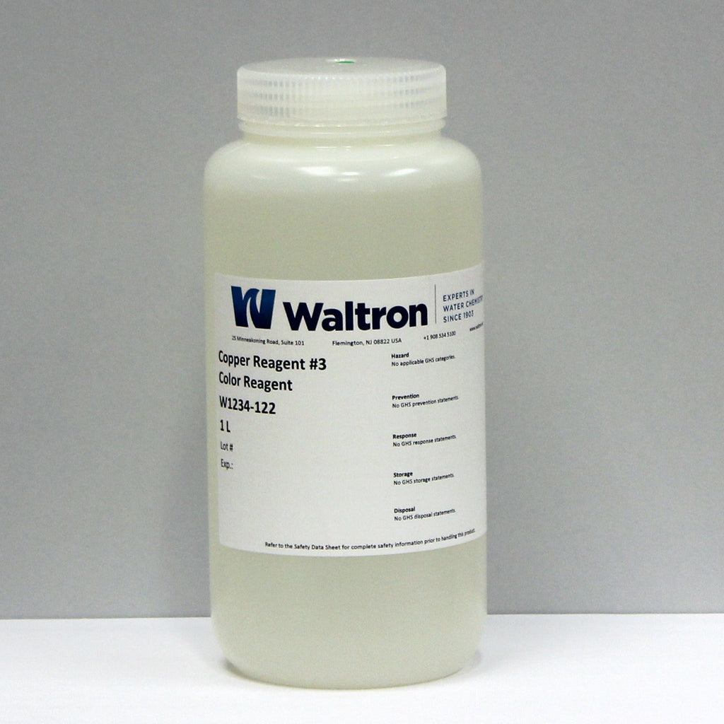 Copper Reagent Micro Copper Reagent #3, Color Reagent, 1L – Waltron Shop