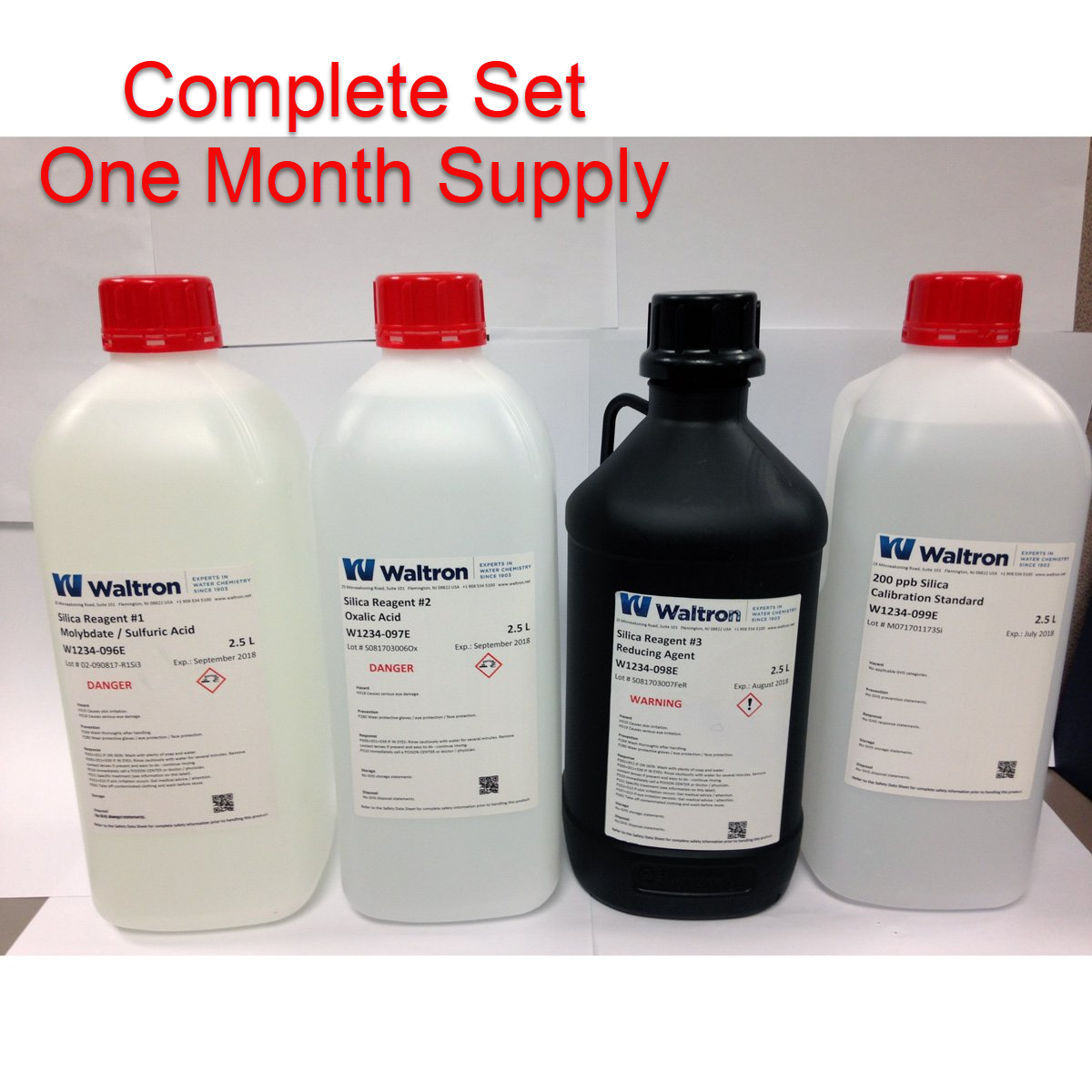 Silica Bundle - W1234-096E, 097E, 098E, 099E (Special