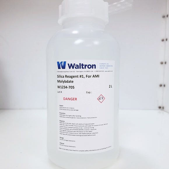 Silica Reagent #1 Moybdate, for Swan AMI Silica or Silitrace analyzer, (Swan Compatible) 2L