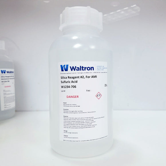Sulfuric Acid Reagent #2 for Swan AMI Silica or Silitrace analyzer, 2 Liter